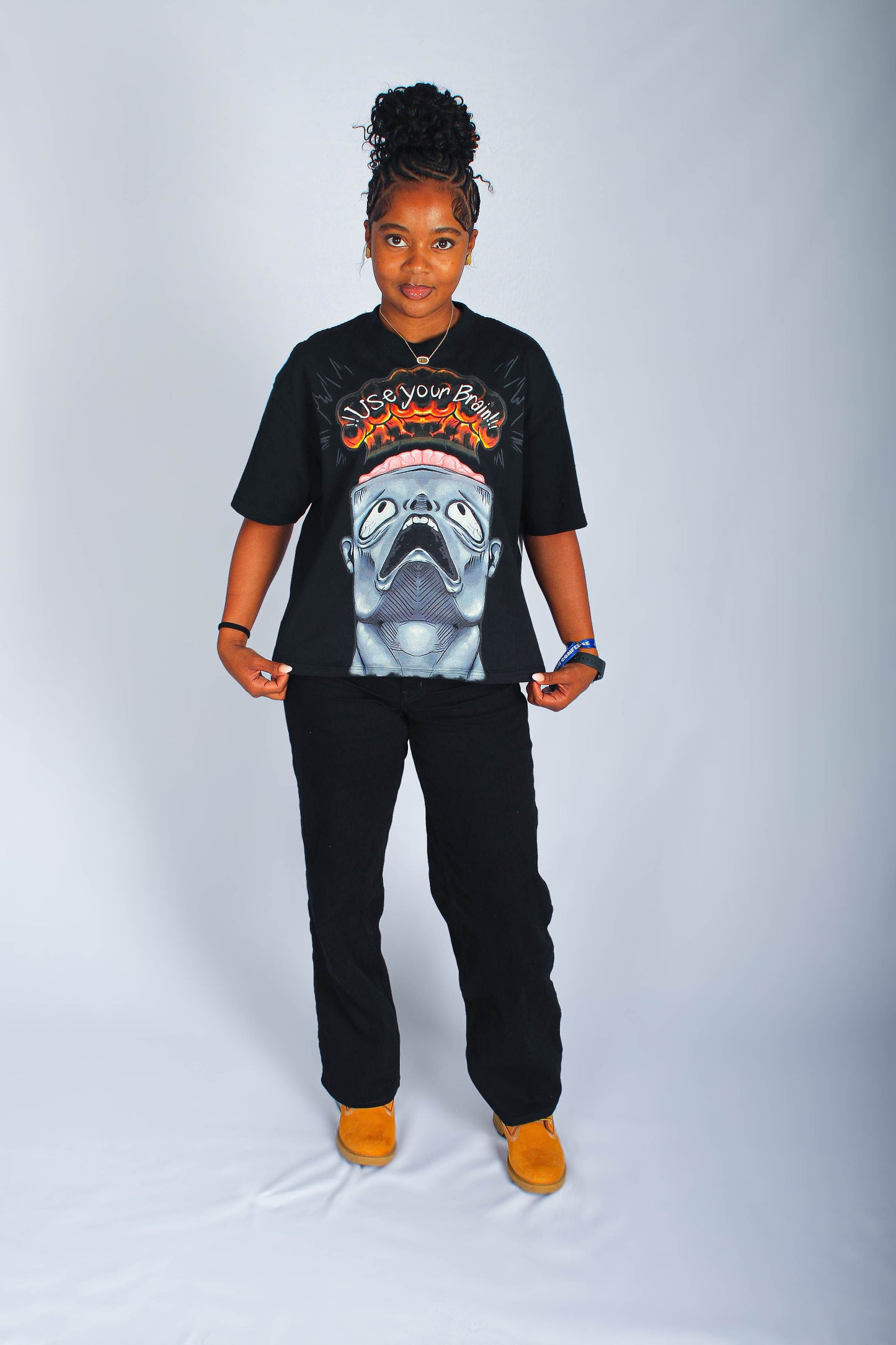 "Use Your Brain" tee